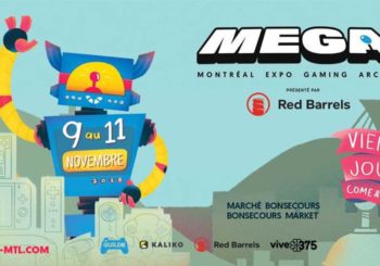 MEGA - Montréal Expo Gaming Arcade - 9 au 11 nov 2018